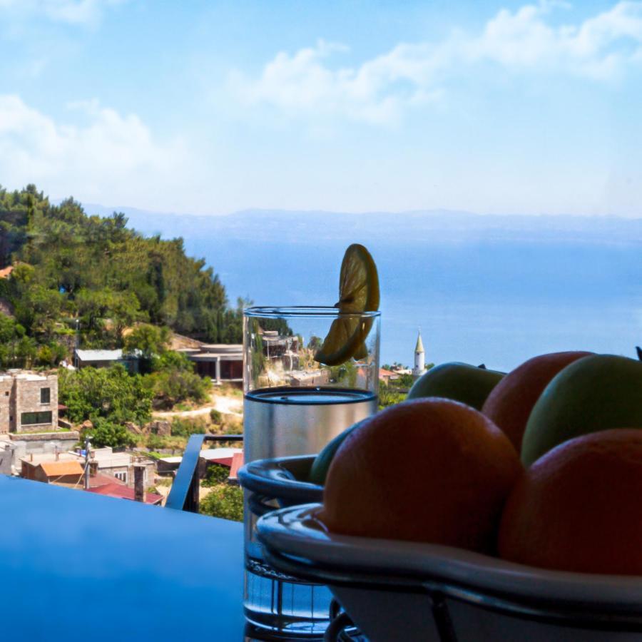 Assos Kayalar Terrace Hotel Sazlı Exterior foto