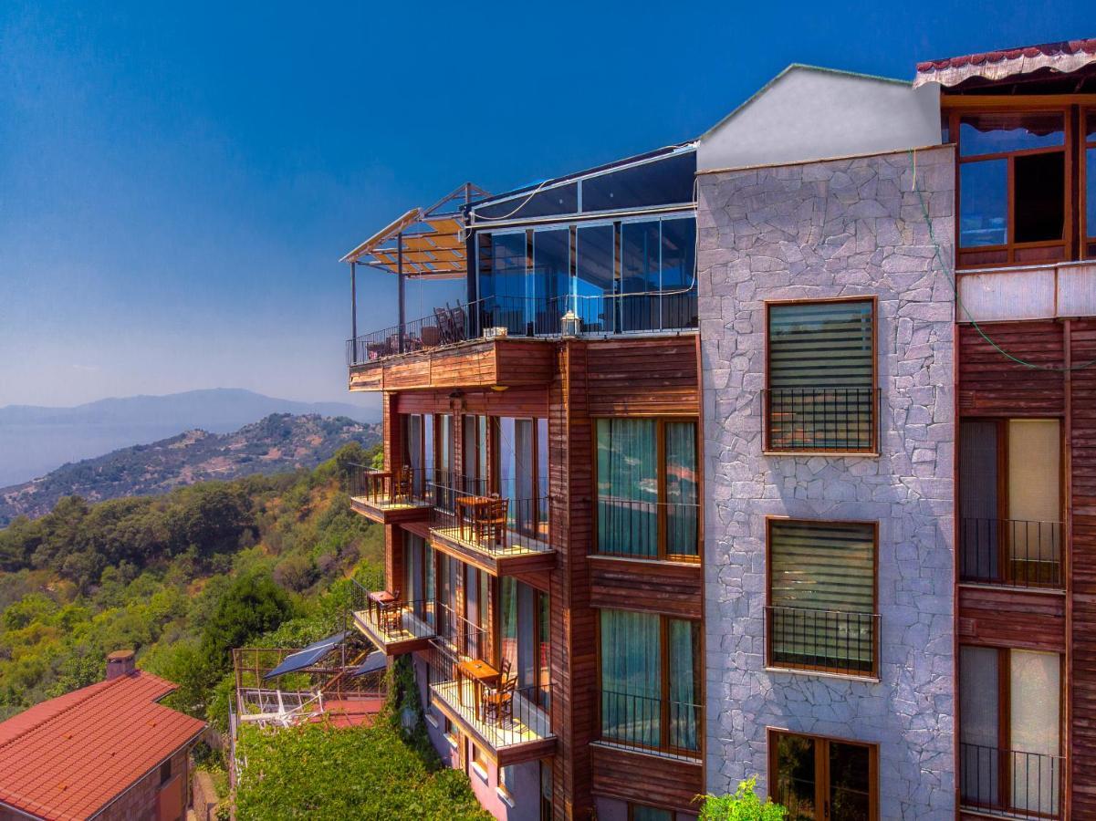 Assos Kayalar Terrace Hotel Sazlı Exterior foto