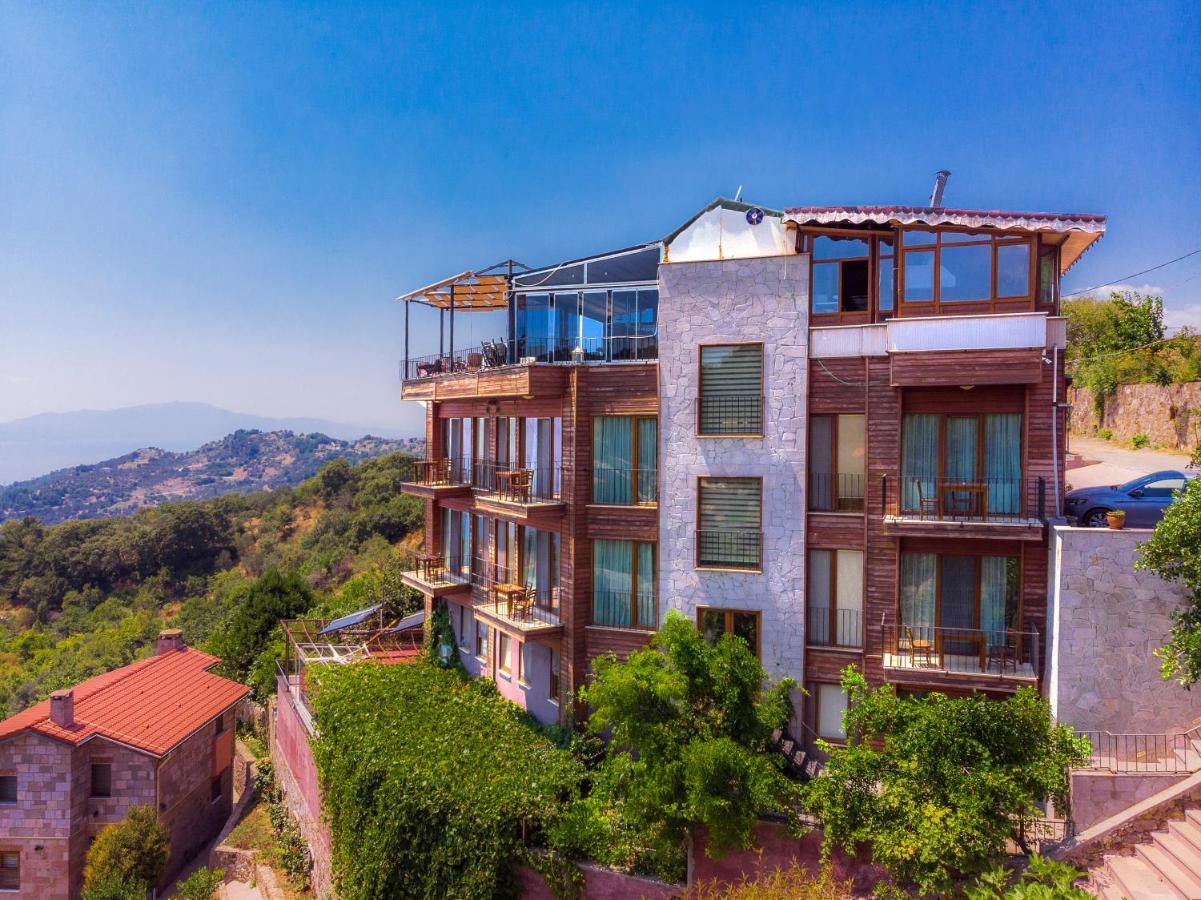 Assos Kayalar Terrace Hotel Sazlı Exterior foto